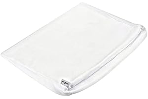 BestCare EU Produkt Bezug für Babykeilkissen passend für viele gängige Modelle Weiß 40x30 cm (mittel)