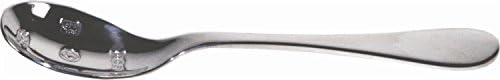 Modern Design Sterling Silver Christening Spoon Edinburgh Hallmarked
