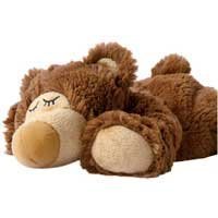 Warmies® Sleepy Bear braun: Stofftier mit Lavendel-Füllung