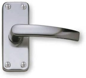 Frelan Hardware Sat/Anodised Aluminium Lever Latch Door Handles