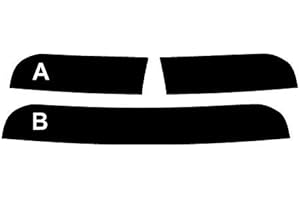 PSSC WINDOW FILM PSSC Pre Cut Sun Strip Car Window Films for Ford Kuga 2013 to 2016 05% Very Dark Limo Tint