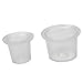 200 Pcs(100 Medium+100 Small)Tattoo Ink Pigment Cups Caps Supplies Holder