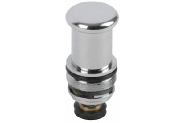 Porcher - Inverseur + bouton laiton chromé - PORCHER : 968041