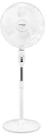 Havells Sprint High Speed 450mm Pedestal Fan (White)