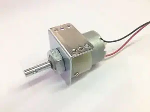 12v dc gear, geared motor 10 rpm with clamp for robotics