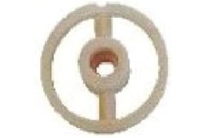 Reber 4725A - Corona insaccatrice per centraggio elica, compatibile con tritacarne Reber n° 22