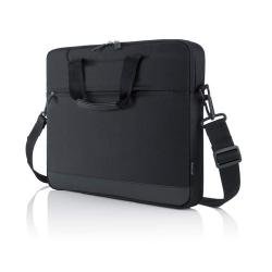 Belkin Lite Schultertasche (geeignet für Notebook bis 39,6 cm (15,6 Zoll)) schwarz