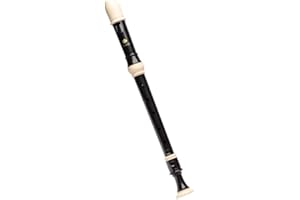 Fuzeau - Flûte À Bec Alto Avec Doigté Baroque - Avec Écouvillon Et Étui Semi-Rigide - Instrument Mélodique Et Juste- Idéal Pour L’Apprentissage Musical - Plastique ABS Haute Qualité - Réf. 8276