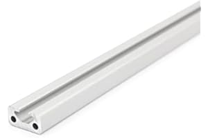 DOLD MECHATRONIK Profilo in alluminio 20 x 10 l, tipo I, scanalatura 5 (leggera), argento anodizzato, profilo in alluminio 20 x 10, profilo in alluminio 20 x 10, montaggio profilo 500 mm