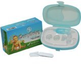 Cozy Baby Nasal Aspirator - Clear Your Baby's Nose Fast - 100% Baby Safe - FREE Baby Tweezers and Pocket Case - You Control The Suction - No Filters Required - Best Baby Nose Cleaner For Baby.