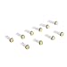 Produktbild JAcucy T5 1x5050SMD 10-20LM 6000K Cool White Licht-LED für Auto (12V, 10 Stück)