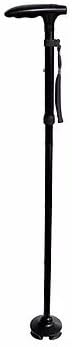 Folding Walking Stick with 3 LED Lights SOS Alarm MQ Perfect Evolution