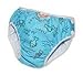 Produktbild ImseVimse Schwimmwindeln für Jungen, Aquawindel, Badewindelhose Seepferd, wasserblaue Fische, Gr. XL 11-14kg