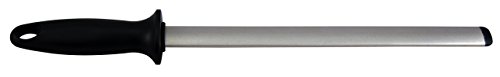 DinoK – Diamant 26cm Wetzstahl Oval – Professionelle Messerschärfer, Köche, die beste Wahl für die Küche und Honen Fleischermesser - 2