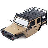 jeep karosserie Die Karosserie wird mit einem Metal Dachträger ausgerüstet.
