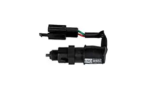 Uno Minda SW-0507AF BRAKE SWITCH - REAR (WITH 2 PIN BLACK COUPLER - WITH SPRING) For-ROYAL ENFIELD-BULLET/CLASSIC 350 CC N/M
