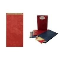 Apli 101653 250 Enveloppes Pochettes Cadeau, 11cm x 5cm x 21cm, Kraft Bleu