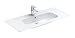 Produktbild Ideal Standard Möbelwaschtisch Softmood T0559MA, weiß Ideal Plus, B: 1040, T: 460, 1 Hahnloch mittig durchgestochen, Hahnlöcher links und rechts vorgestochen