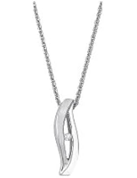 CHRIST Silver Diamonds Damen-Kette Silver Diamonds 925er Silber ca. 0,02 ct. One Size, silber