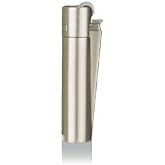Clipper &Ccedil;akmak - Metal Flin Mikro Baskılı - Fır&ccedil;alanmış G&uuml;m&uuml;ş