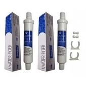 2 x Genuine DD-7098 497818 Replacement External Inline Water Filters by DD-7098