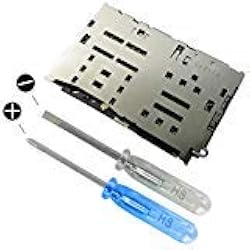 MMOBIEL Lector de Tarjetas SIM para LG G6 H870 H871 H872 H870 K/S/V Bandeja Lector de Tarjetas Incl. 2X Destornilladores para una fácil instalación