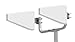 Produktbild Router Antenne Set LTE Log MIMO 4G | 800/900/1800/2100/2600Mhz Leistungssteigerung bis zu 20dB | inkl.8 Adapter BNC/TS-9/FME/SMA | OUTDOOR YAGI passend für Huawei, FritzBox, A1,..[2x 15m + 8x Adapter]