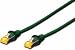 Produktbild Microconnect sftp6 a005gbooted 0,5 m Cat6 a S/FTP (STP) grün Netzwerk-Kabel – Netzwerk-Kabel (0,5 m, CAT6 A, S/FTP (STP), RJ-45, RJ-45, grün)