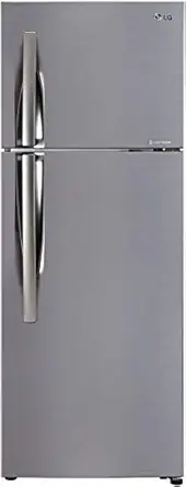 LG 308 L 2 Star Inverter Wi-Fi Frost-Free Double Door Refrigerator (GL-C322KPZY, Shiny Steel)