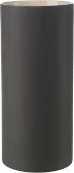 ASA 2590242 Vase Keramik, 30 x 13,5 x 30 cm, schwarz