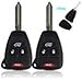 Produktbild OuyFilter (TM) 2 x Schlüssellose Fernbedienung Autoschlüssel Schlüsselgehäuse für Chrysler Dodge Jeep Mitsubishi ersetzt OHT692713AA OHT692427AA, KOBDT04A