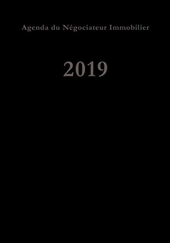 Télécharger Agenda 2019 du négociateur immobilier Gratuit