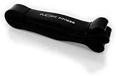 Flexifit Resistance Loop Band Pull Up Band CrossFit Band Premium Latex Exercise Band for Resistance Training, 20-25kg Schwarz