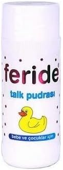GÜL KOKULU TALK PUDRASI,Bebek Talk Pudrası Toz 75gr 1 ADET
