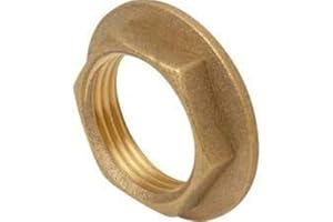 AK INTERACTIVE AK BRASS FLANGED BACKNUT BSP IN VARIOUS SIZES (1-1/2")