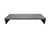 Produktbild Hermes Möbel Design Monitortisch Bildschirm Ständer Erhöhung Schreibtischregal Standfuss Hochglanz Schwarz B/H/T 75 x 12 x 30 cm