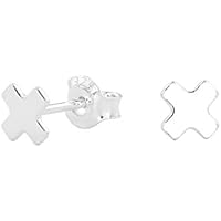 ARLIZI Ohrringe Kreuz Ohrstecker Silber 0996