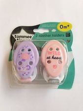 Tommee Tippee Closer to Nature x 2 Soother Holder (Wild at Heart)