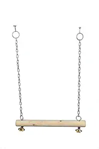 Dog Wala Bird Swing Toys, with Hanging Cage Toys for Small Parakeets, Cockatiels, Finches, Budgie, Macaws, Parrots, Love Birds