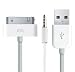 Produktbild Rydges Original Audiokabel mit 3,5 mm Klinke + Ladekabel + USB für alle Apple iPod, iPhone, iPad