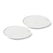 Produktbild vivo by Villeroy & Boch Group New Fresh Collection Pizzateller, 2er-Set, 33 x 33 x 2,8 cm, Premium Porzellan, Weiß
