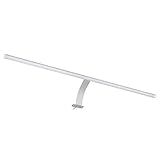 Mit einem Abstrahlwinkel von 120° blendet dieses moderne Spiegellicht nicht und der Spiegel wird gleichmäßig und indirekt ausgeleuchtet.