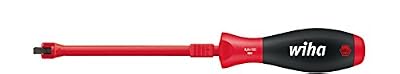 Wiha 398SF Tournevis porte-vis SoftFinish pour vis à fente 5 x 150