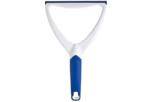 Lakeland Soft Grip Bathroom Squeegee 16cm Blade – For Shower Screens Tiles & Steamed Up Mirrors