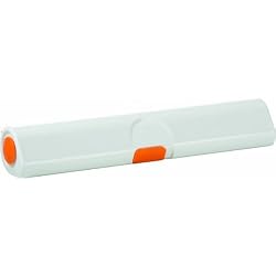 Emsa 508270 Dérouleur coupe-film papier d'aluminium et film alimentaire, taille 33 cm, Vert/Blanc, Click & Cut