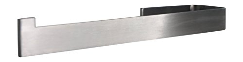 Handtuchstange Badezimmer Edelstahl Bad Wand oder Schrank Galeara 34cm Eckig Rechts 10 jahre Garantie
