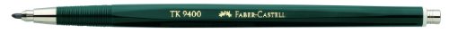 Faber-Castell 139420 - Fallminenstift TK 9400, Minenstärke: 2 mm, Härtegrad: HB, Schaftfarbe: grün