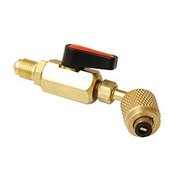 Kugelventil / Absperrventil, 1/4m x 1/4w SAE, 45°