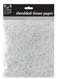 42 grams White Shredded Tissue Paper Acid Free Hamper Party Box Gift Packaging