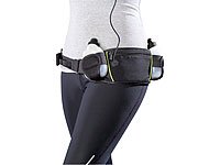 PEARL sports Trinkgürtel mit 2 Flaschen und Bauchtasche - 5